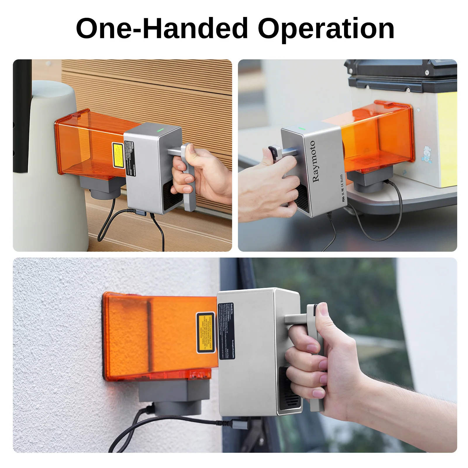 Raymoto R1 10W 20W Portable Laser Engraving Machine Easy to Use