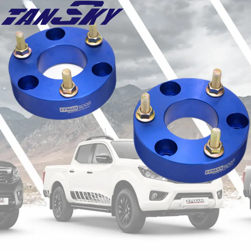 Epman 1pair Coil Strut Spacers Suspension Lift Up Aluminum For Nissan