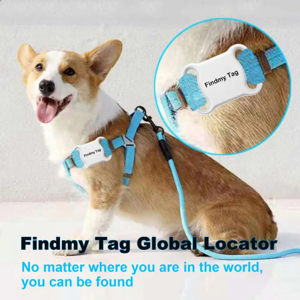 Mini GPS Tracker 2.4G Low-power WIFI Locator Car Children Pets Air Tags Smart Finder Key Finder Positioning Find My Tag