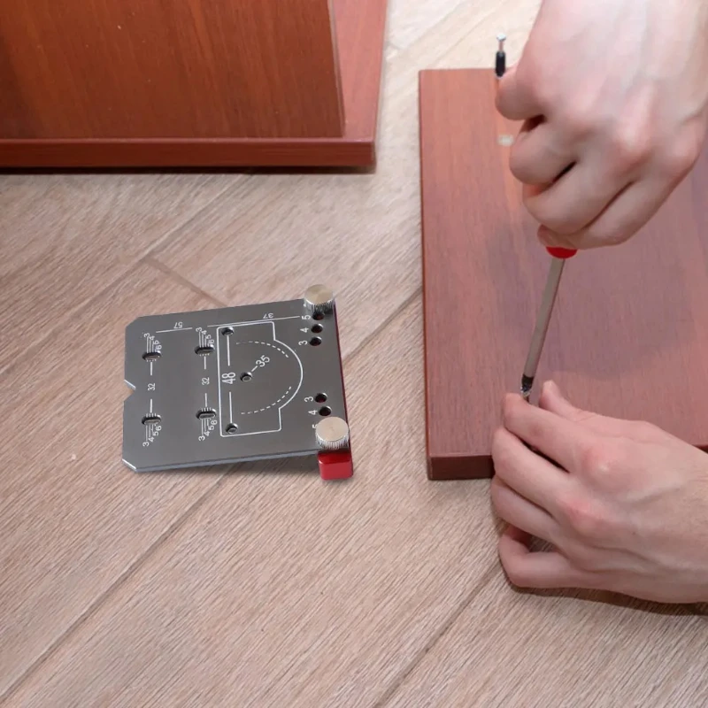 35mm hinge fixture door cabinet hidden Ingersoll hole template fixture aluminum alloy drill guide positioning tool woodworking