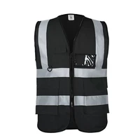 High Visibility Reflective Work Vest with Pockets