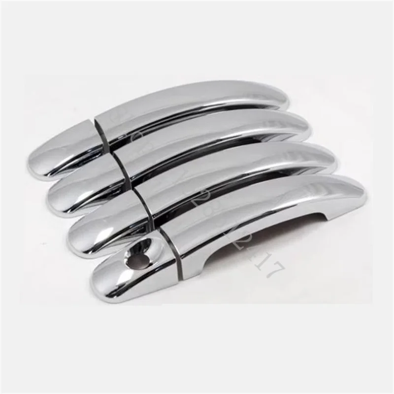 Premium ABS Chrome Door Handle Covers for Cars - Sleek Auto Accessories