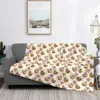Stardew Valley Chicken Love Blanket Fleece Spring Autumn Portable Soft Throw Blanket for Bed Outdoor Bedding Throws 1