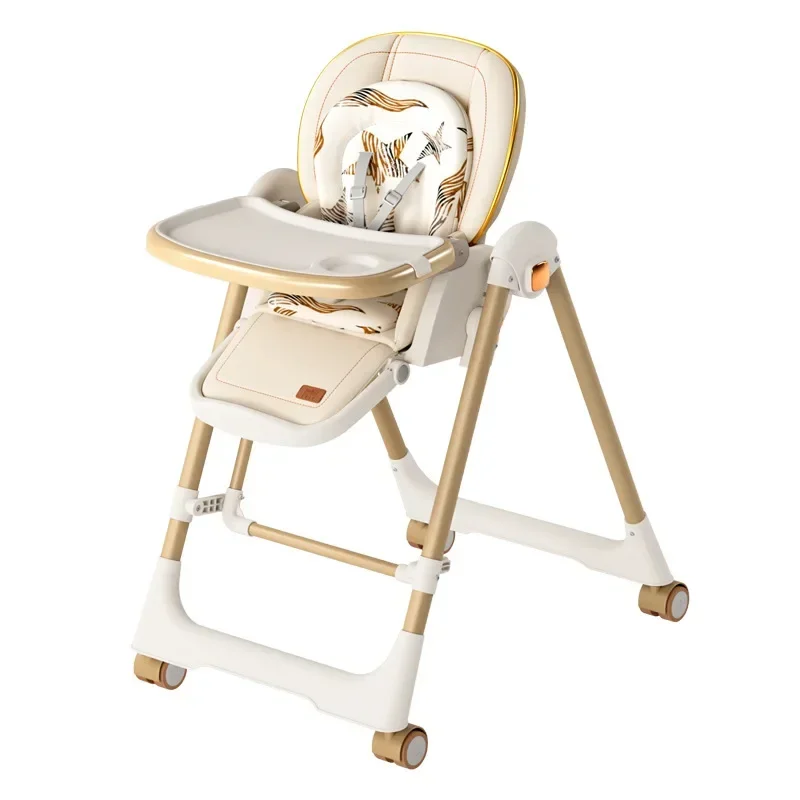Multi Functional, Sitting, Lying Baby Dining Chair Foldable Children's Baby Chair Household and Toddler Dining