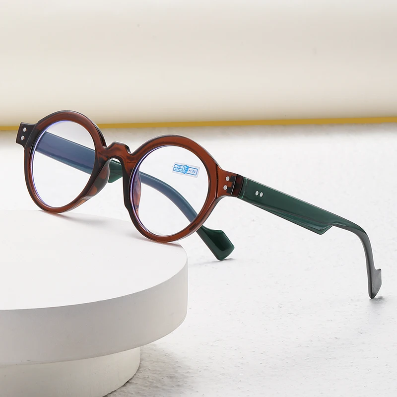 Stylish Vintage-Inspired Blue Light Blocking Reading Glasses