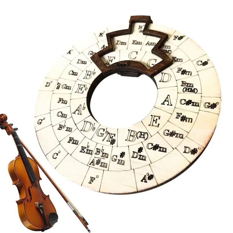 

Music Wood Chord Tools Guitar Chord Wheel Circle Wheel Song Writing And Music Exploration Fast-Track Guide Circle Of Fifths