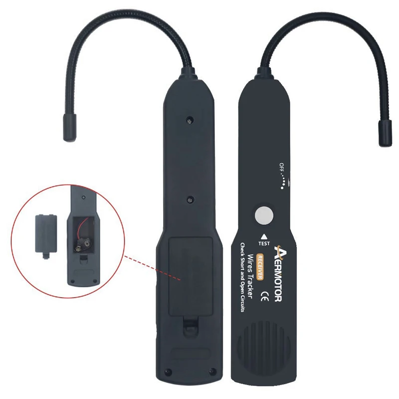 Aermotor Automotive Short Cable Tracker Open Wire Finder Universal 6-42V DC Find Car Short Circuit Wire circuit tester circuit detector