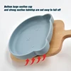1PC Baby Safe Silicone Dining Plate Cute Cartoon Children Dishes Feeding Toddler Training Tableware Kids Suction Bowl BPA Free 4
