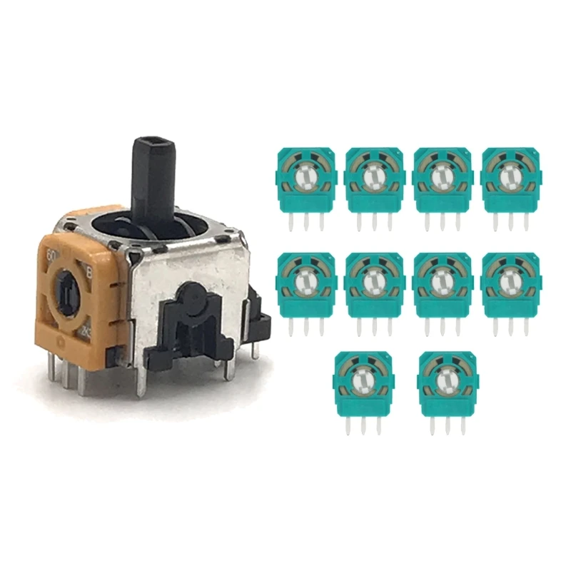 

Analog 3D Joysticks Replacement Compatible For Playstation5 Controller Wheel Thumb Sticks Module Gamepad N2UB