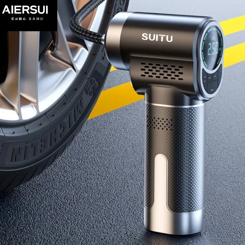 150PSI Wireless Car Air Compressor Electric Portable Smart Car Tire Air Pump For Motorcycle Bike Tire Boat Ball electric tire inflator air compressor pump