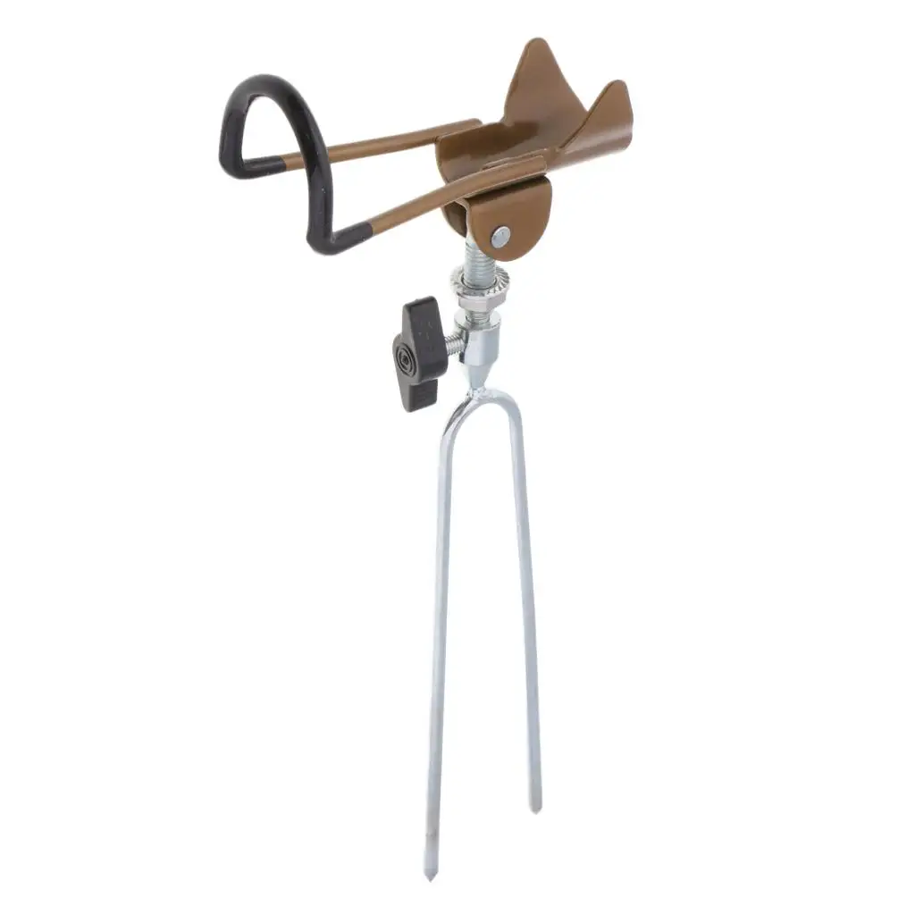 Stainless Steel Fishing Rod Holder Bracket Stand Tackle Tool Easy to Use
