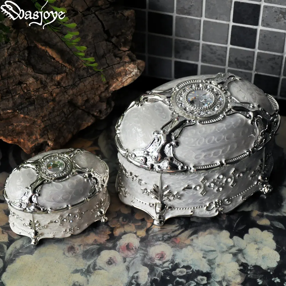 Flower Knows Same Eden Fox Retro European Korean Princess Jewelry Box Large-capacity Jewelry Storage Box Ring