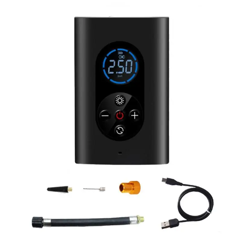 

Car Electrical Air Pump Mini Portable Wireless Tire Inflatable Pump Inflator Air Compressor Pump For Car Motorcycle Bicycle Ball