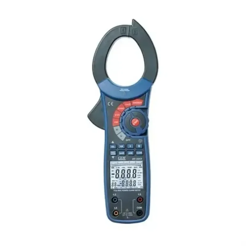트루 RMS DT-3353 1000A 트루 RMS AC 클램프형 미터 파워 클램프형 테스트 미터 디지털 클램프 미터