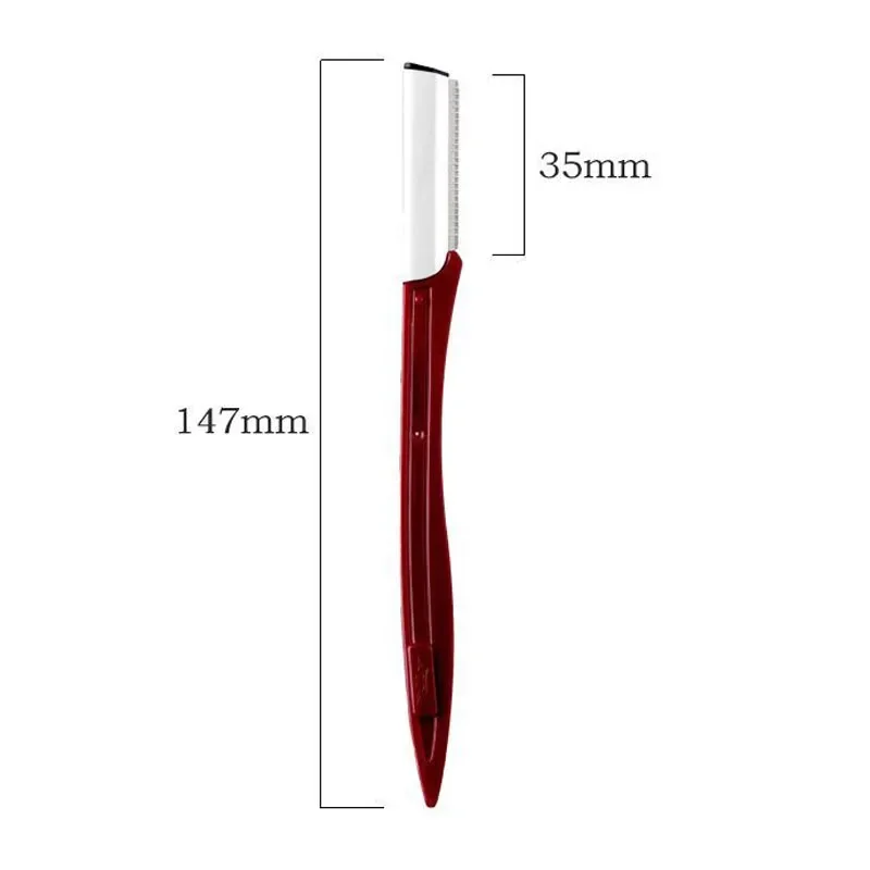 Eyebrow Razor Multipurpose Exfoliating Dermaplaning Makeup Tool Eye Brow Knife Face Hair Removal Blade Shaver 3Pcs