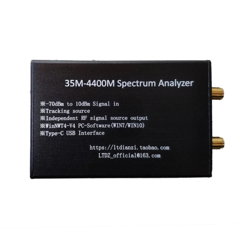 

Durable Portable USB Source Spectrum Analyzer Tool Compatible for Engineers Hobbyists Frequency Testing Analysis