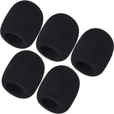 

Handheld Sponge Mic Foam Cover Soft Thick Windshield Fits Standard Microphones Windscreen For KTV Parties Conference Interviews
