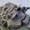 Henglong 3939 All Metal Russian T-72ERA RC Tank Model Explosive Anti-armor Remote Control Simulation RC Car Toys Gifts 3