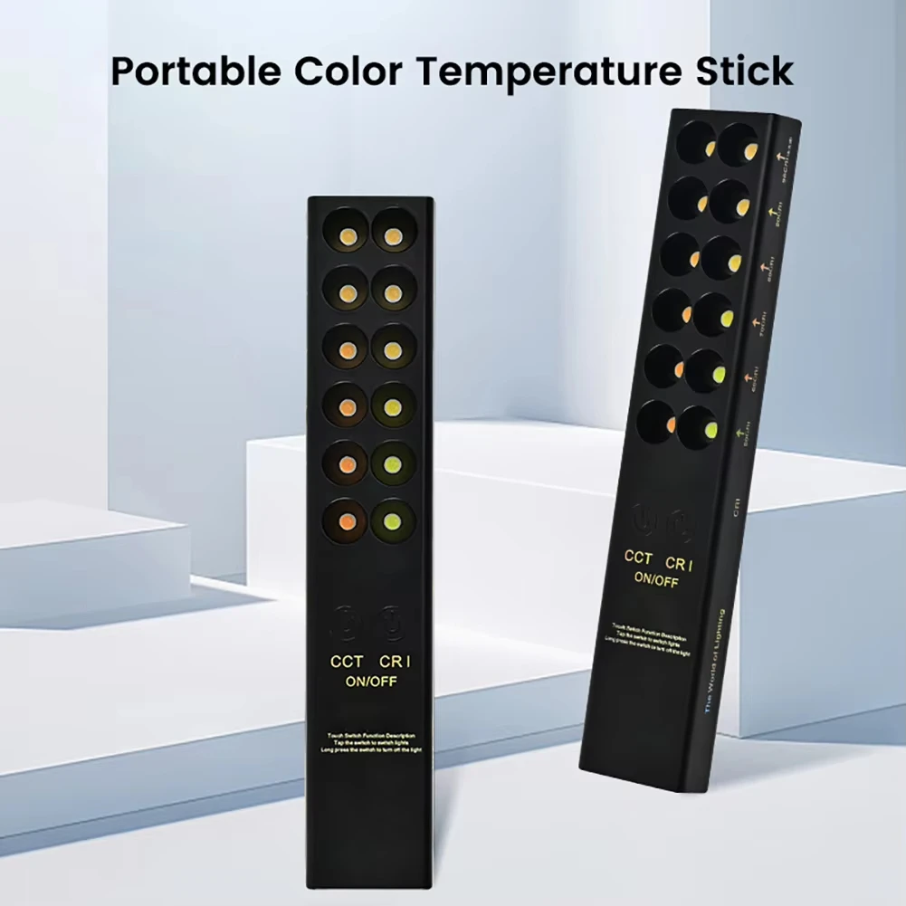 CCT CRI Meter Type-C Rechargeable Lithium Battery 2700K-6000k 70Ra-90Ra Photometer Lighting Motion Sensor Light Tester Tool