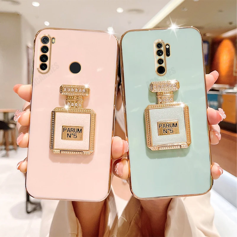 Coque miroir pour xiaomi redmi note avec support téléphone_voghion.com