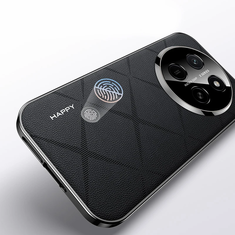Elegant Leather + PC Ultra-Thin Camera Protection Case