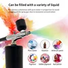 Airbrush Nail With Compressor Kit For Nails Art Paint Cake Crafts Nails Spray Nano Steam Gun Nail Art Tattoo Spray Gun Oxygen 4