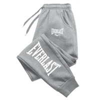 EVERLAST Winter Men Women Jogging Sweatpants Running Trousers Fleece Streetwear Sport Oversized Jogger Sweat Pants 2025 Clothing 1