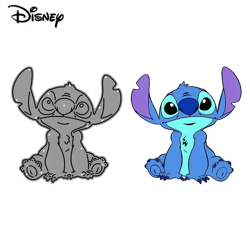 

Вырубные штампы Disney, Мультяшные персонажи Лило и Стич для скрапбукинга, тиснения, бумажные открытки, рукоделие