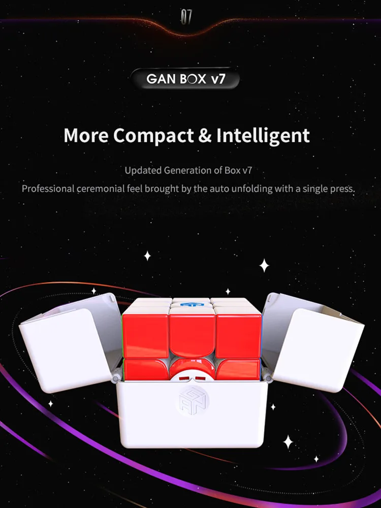 GAN 11 M Pro Magnetic Speed Cube 3x3x3 11m UV Professional Magic Cube 3x3 Speedcube Puzzle Toys for Children 6
