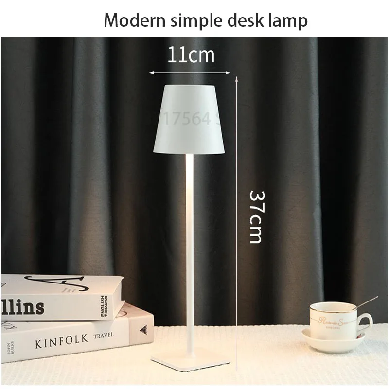 

Creative Table Lamp USB Rechargeable Night Light Stepless Dimming Table Lamp Bedside Lamp Hotel Bar Decoration