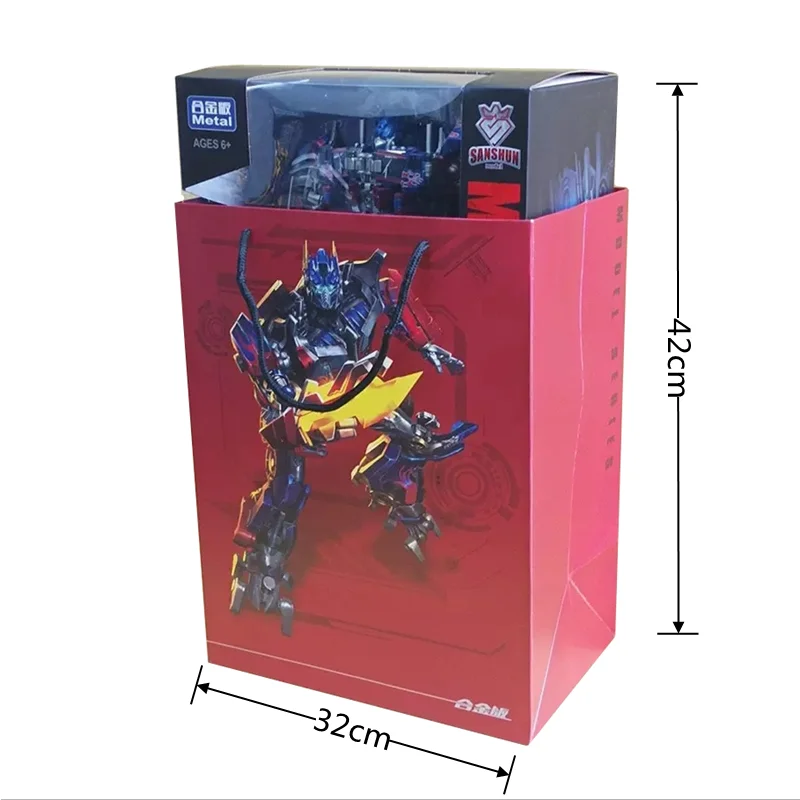 30CM 변신 옵티머스 프라임 범블비 메가트론 블랙 골드 로봇 장난감 합금 스타 커맨더 트럭 자동차 장난감 액션 피규어 선물