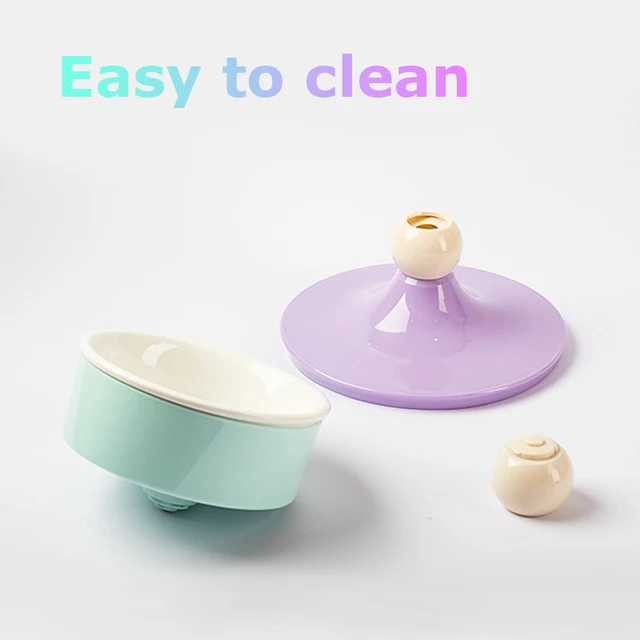 Elevated Ceramic Cat Bowl with 3 Heights, 20° Tilted, Anti-Vomiting, Whisker-Friendly, Elevated Food Dish for Cats & Small Dogs 6