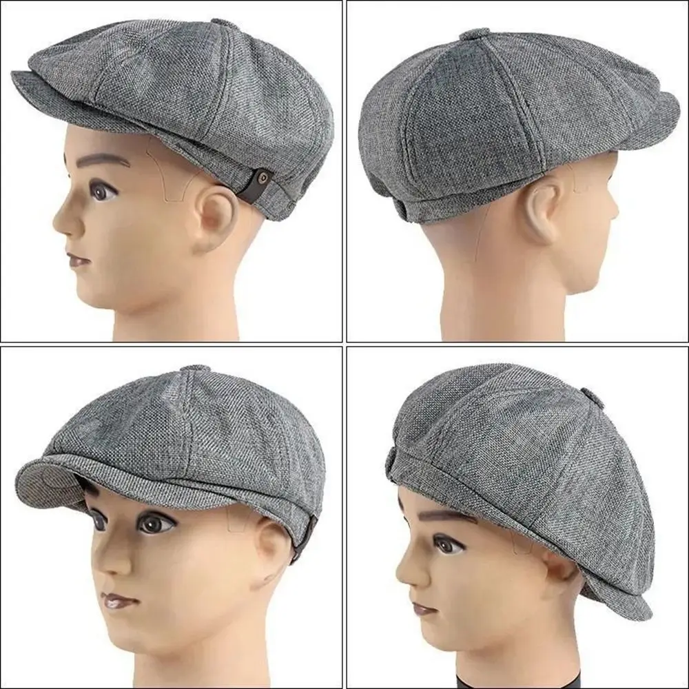 Newsboy Hats Harajuku style Autumn Winter Peaked Cap British Style Cotton Men Berets Vintage Berets Women Cap Korean Style Hat