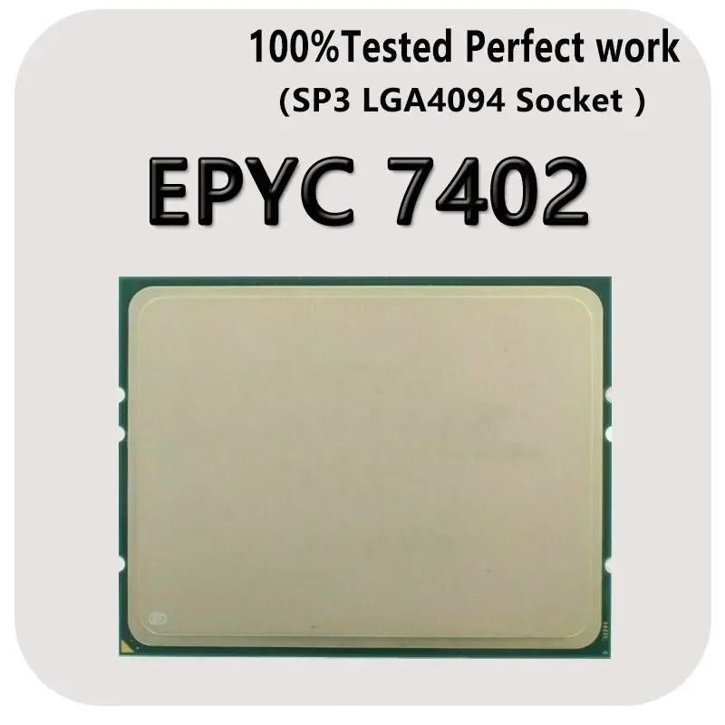 EPYC 7402 2.8GHZ 24C/48T 64M 캐시 180W DDR4-2666V 소켓 sp3 LGA4094