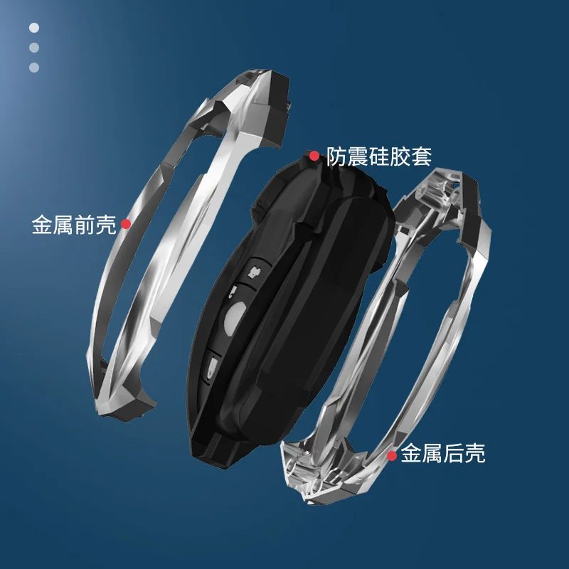 Copertura della cassa chiave dell'automobile della lega per Subaru BRZ Forester Legacy Outback WRX WRX STI Impreza XV Crosstrek Smart Keyless Remote Cover - Sbad20333df794b519a736a270060921e6