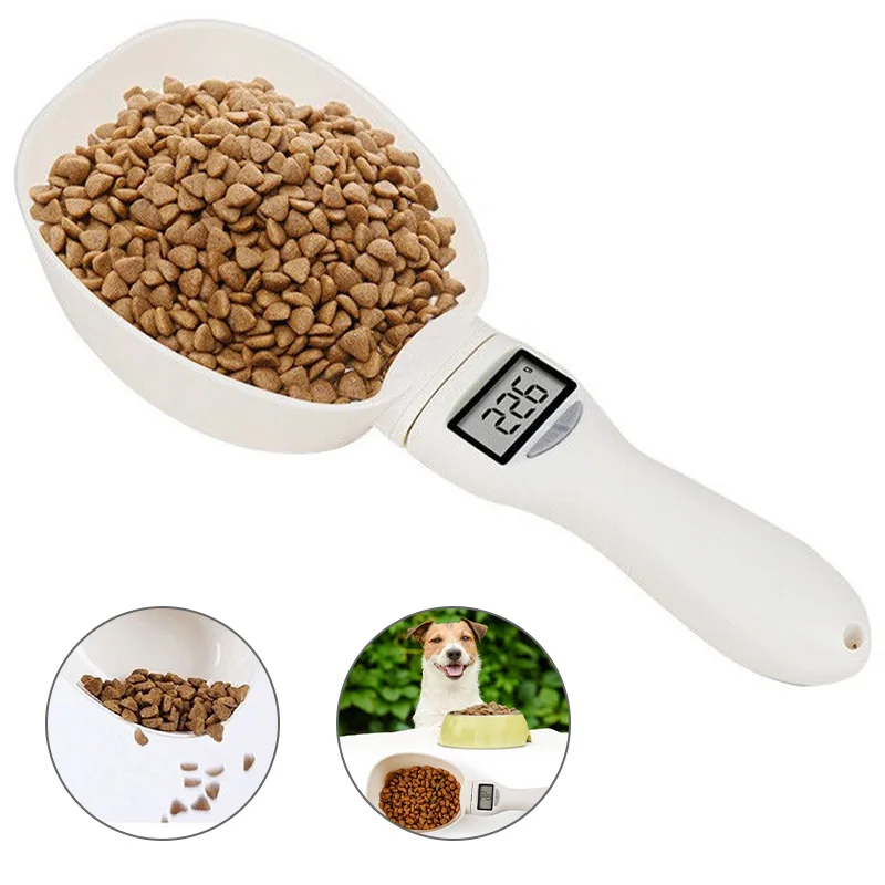 Pet Food Scale Lcd Electronic Measuring Tool The New Dog Cat Feeding