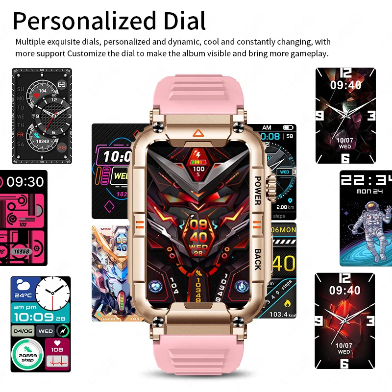 LIGE ο Ʈ ð  ȵ̵忡   ǰ  IOS ƮϽ ð  ȭ IP68   Smartwatch