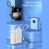 Lenovo 50000mAh Mini Power Bank Portable Charger Digital Power display Powerbank External Battery For IPhone Xiaomi Samsung New 2