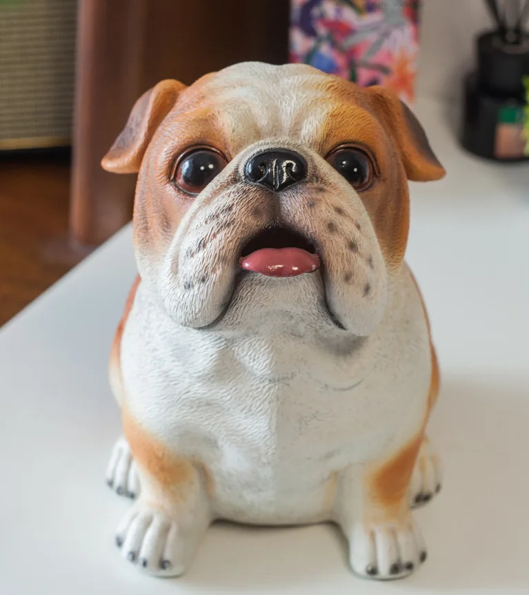 Cute Pet Piggy Bank Puppy Piggy Bank Chinese Zodiac Dog Piggy Bank Children's Gift Pugo Teddy Pomeranian Corgi Piggy Bank 5