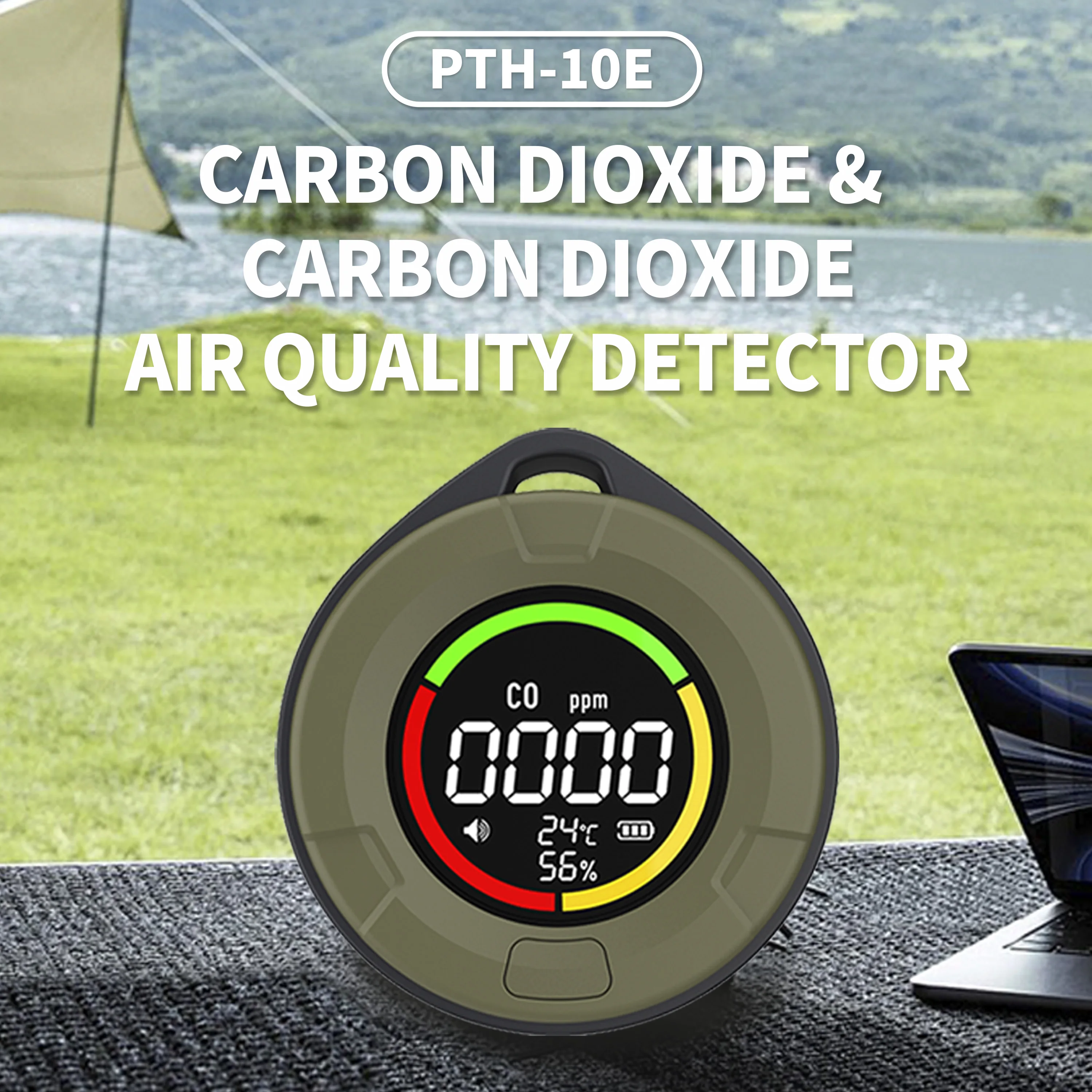 FABISENSE 10E 5 in 1 Portable Carbon Monoxide CO Detector thumbnail 1