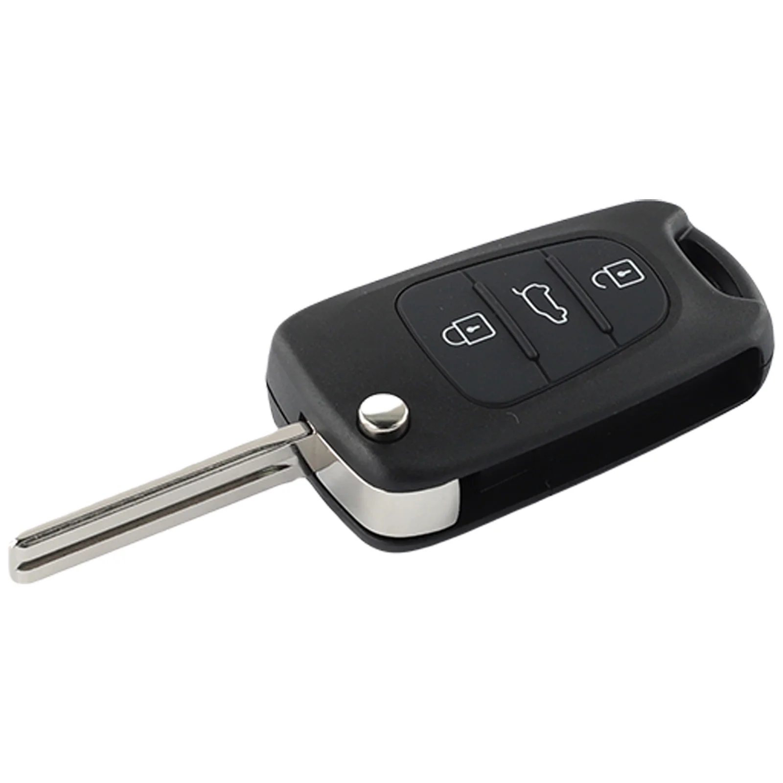 Key Case Fob Cover Key Cover Folding Car Key Shell Car Key Shell 3 Button Remote Control Key Case Car Key Shell For Kia Ceed RIO Sportage Picanto For Hyundai I20 I30 X35 IX20 for Veloster