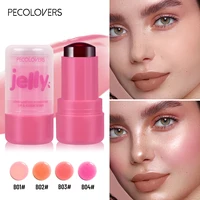 1PC Multifunctional, Glossy, Brightening, Natural, Pigmented, Easy To Apply, Blush, Eye Shadow, Lip Balm, Valentine's Day Gift 1