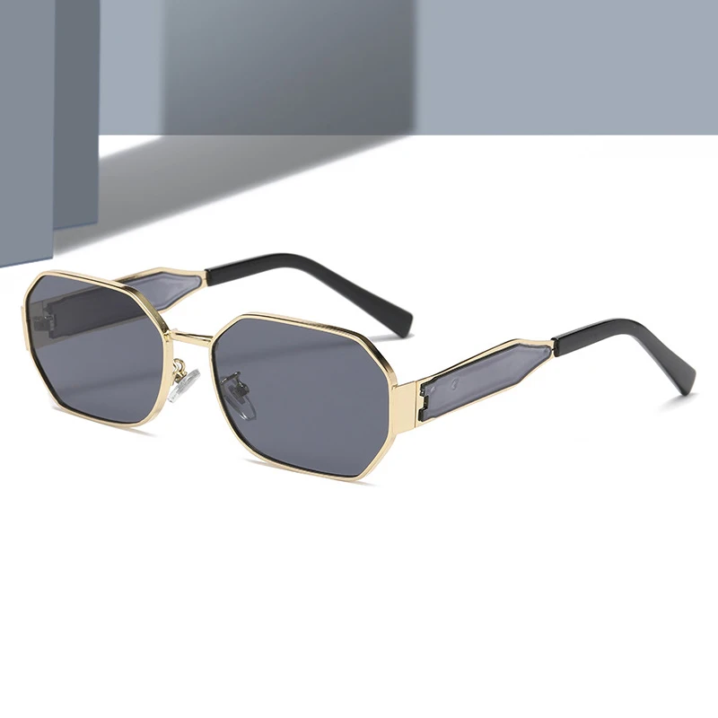 Fashion Polygonal Sunglasses Men's And Women's Cross-border Sun Glasses