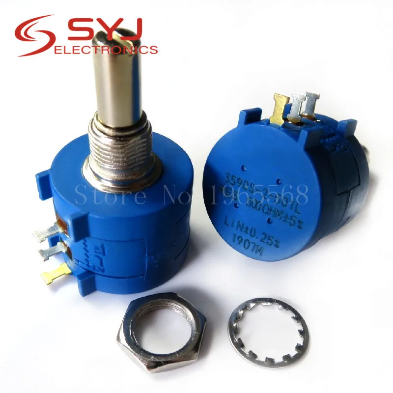 3590S 1K 2K 5K 10K 20K 50K 100K 500R 100R 200R ohm Precision Potentiometer Adjustable Resistor 3590 102 103 502 103 203 503 104
