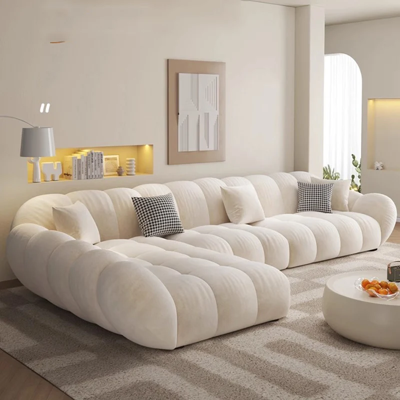 

Nordic Living Room Sofas Modern White Minimalist Lazy Sofa Luxury Sectional Europe Salas Y Sofas Muebles Economicos Furniture