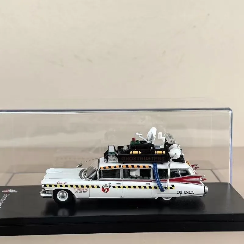 1/64 YS Model ゴーストバスターズ ECTO 1A YS Diecast 1/64 Ghostbusters Ecto-1a Cadillac Movie Version