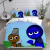 New 3d Print Game Sprunki Bedding Sets Bed Cover Comforter Duvet Cover Pillow Case 2-3 Pieces Sets Kids Adult Bedroom Decoration 5