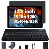 12.2 INCH RAM 2GB ROM 64GB CT2 Android 6.0 WIFI Tablet PC MT8163 Quad-Core Dual Camera 5000mAh USB 3.0 1920 x 1200 IPS Quad Core 1