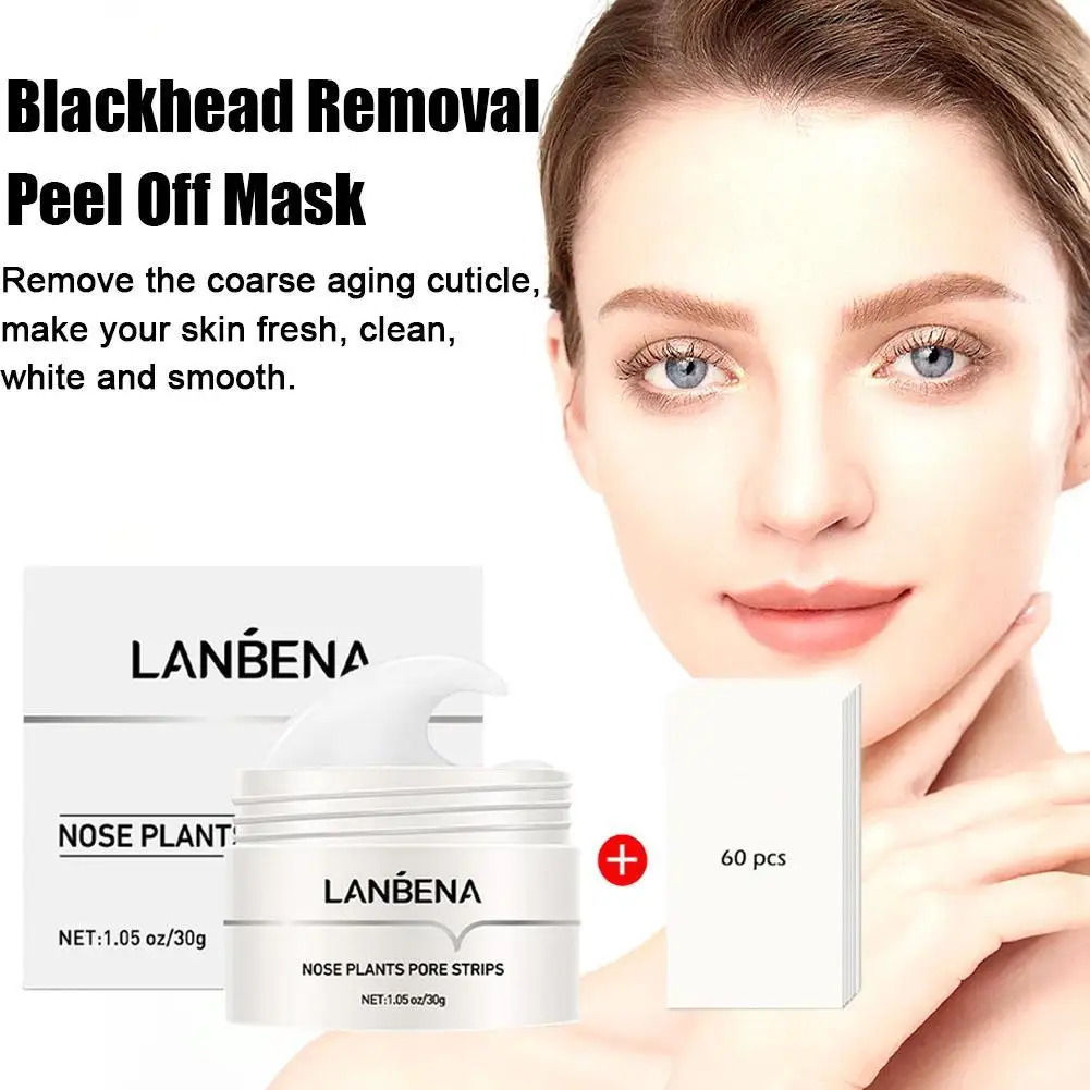 

Средство для удаления черных точек LANBENA, крем, бумажные полоски для очистки пор в носу, блестящие черные точки, грязевая маска, лечение и уход за кожей