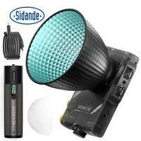 SIDANDE Q100C 100W EASY LINK mount Q100 Full Color RGB Portable Outdoor Photography Fill Light Live Lighting Spotlight+APPcontro 1